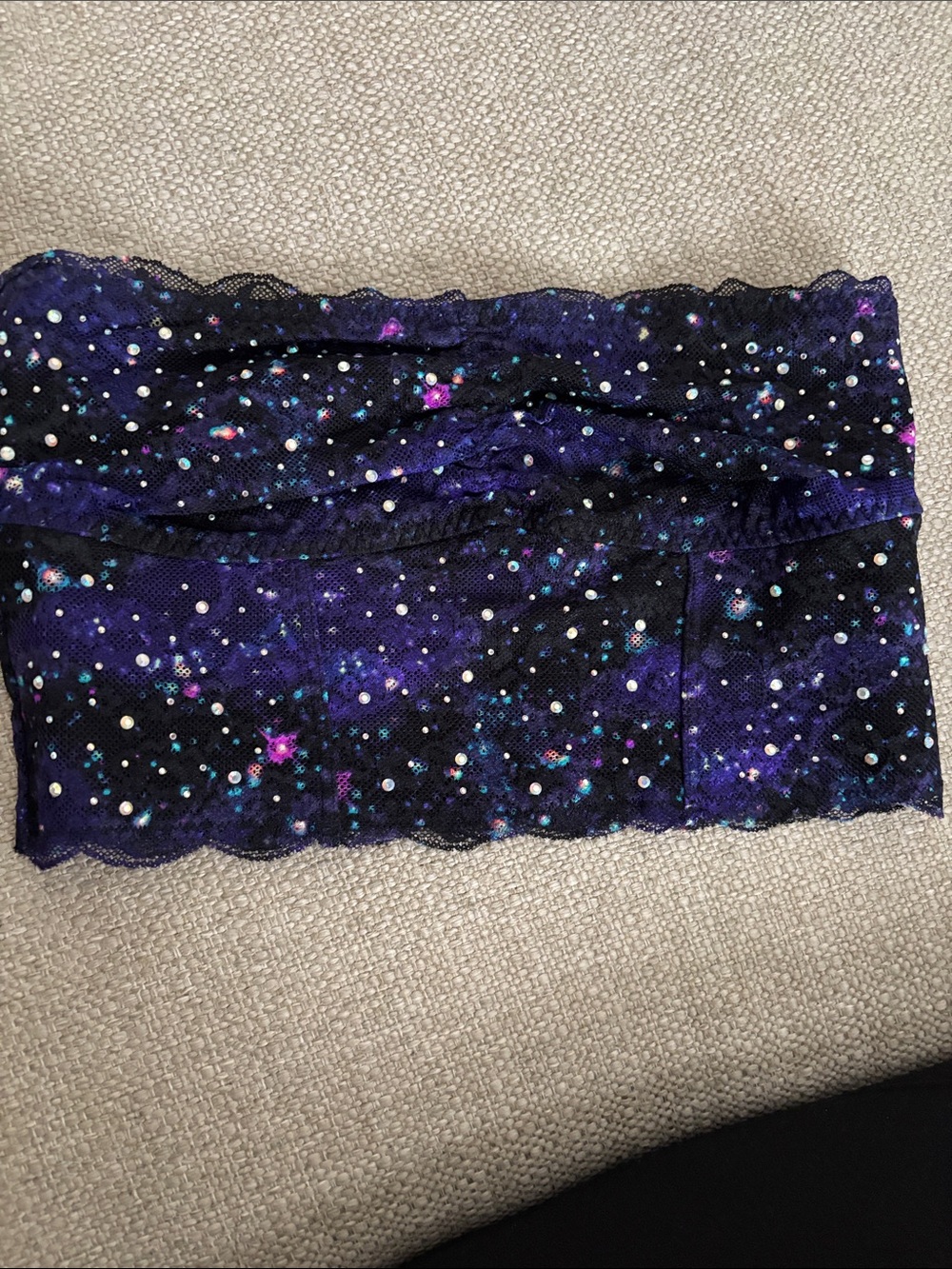 Victoria’s Secret PINK Galaxy Lace Bandeau Bralette